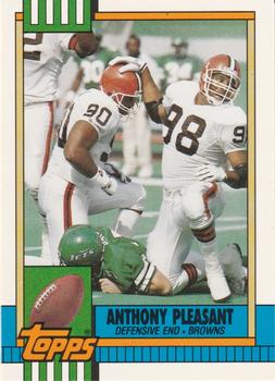 1990 Topps Traded #14T Anthony Pleasant Front