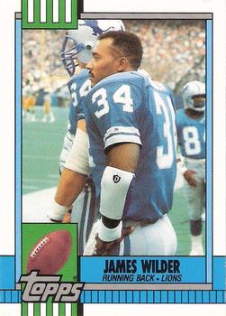 1990 Topps Traded #20T James Wilder Front
