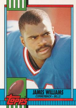 1990 Topps Traded #24T James Williams Front
