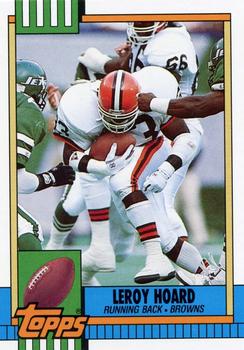 1990 Topps Traded #39T Leroy Hoard Front