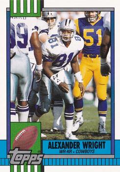 1990 Topps Traded #42T Alexander Wright Front