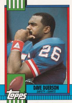 1990 Topps Traded #61T Dave Duerson Front
