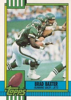 1990 Topps Traded #64T Brad Baxter Front