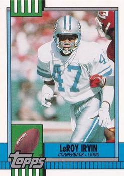 1990 Topps Traded #78T LeRoy Irvin Front