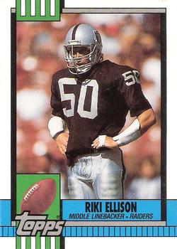 1990 Topps Traded #98T Riki Ellison Front
