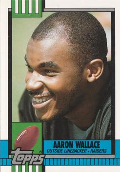 1990 Topps Traded #112T Aaron Wallace Front