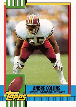 1990 Topps Traded #120T Andre Collins Front