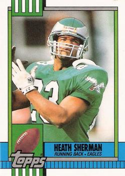 1990 Topps Traded #124T Heath Sherman Front