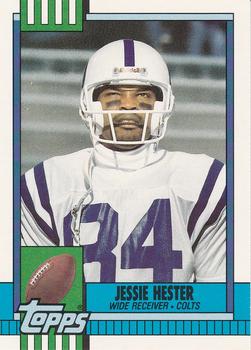 1990 Topps Traded #128T Jessie Hester Front