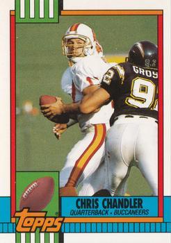1990 Topps Traded #130T Chris Chandler Front