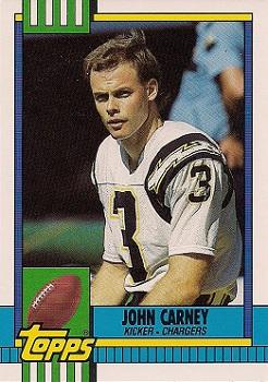 1990 Topps Traded #83T John Carney Front