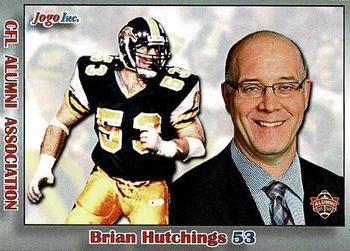 2013 JOGO CFL Alumni Series 3 #46 Brian Hutchings Front