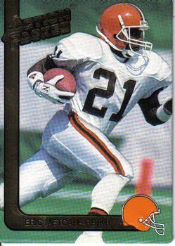 1991 Action Packed #48 Eric Metcalf Front