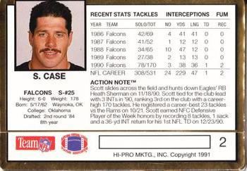 1991 Action Packed #2 Scott Case Back