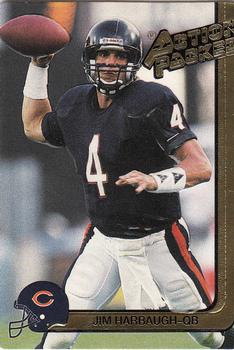 1991 Action Packed #27 Jim Harbaugh Front