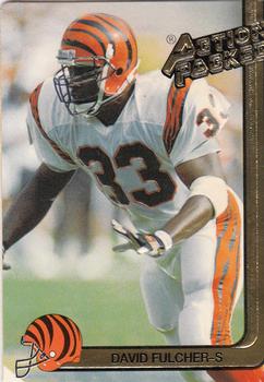 1991 Action Packed #36 David Fulcher Front
