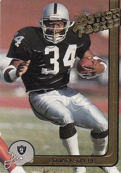 1991 Action Packed #124 Bo Jackson Front