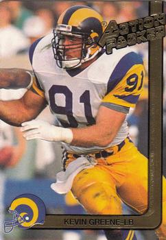 1991 Action Packed #136 Kevin Greene Front