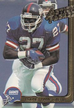 1991 Action Packed #182 Rodney Hampton Front