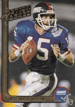 1991 Action Packed #183 Jeff Hostetler Front