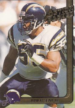 1991 Action Packed #238 Junior Seau Front