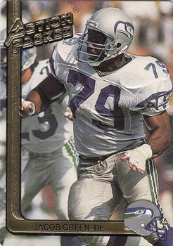 1991 Action Packed #254 Jacob Green Front
