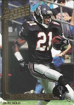 1991 Action Packed - 24K Gold #2G Deion Sanders Front