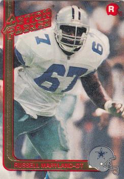 1991 Action Packed Rookie/Update #6 Russell Maryland Front