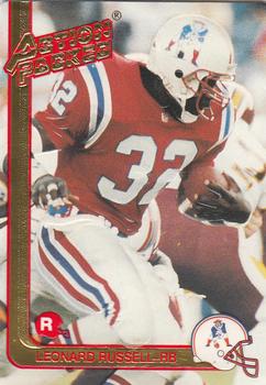 1991 Action Packed Rookie/Update #10 Leonard Russell Front