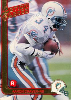 1991 Action Packed Rookie/Update #27 Aaron Craver Front