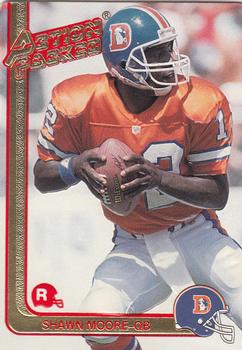 1991 Action Packed Rookie/Update #35 Shawn Moore Front