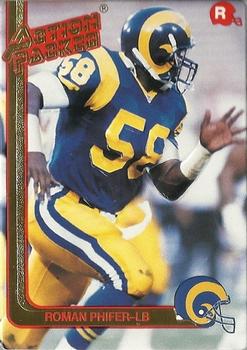 1991 Action Packed Rookie/Update #43 Roman Phifer Front