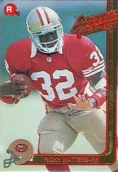 1991 Action Packed Rookie/Update #44 Ricky Watters Front