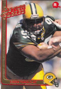 1991 Action Packed Rookie/Update #45 Esera Tuaolo Front