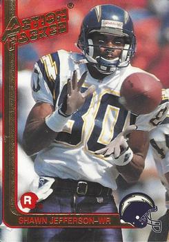 1991 Action Packed Rookie/Update #47 Shawn Jefferson Front