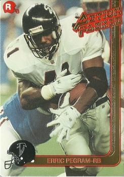 1991 Action Packed Rookie/Update #66 Erric Pegram Front