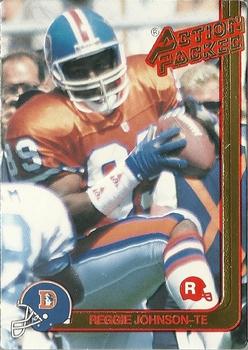 1991 Action Packed Rookie/Update #68 Reggie Johnson Front