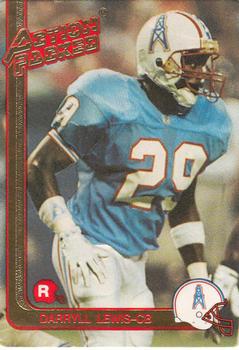 1991 Action Packed Rookie/Update #72 Darryll Lewis Front