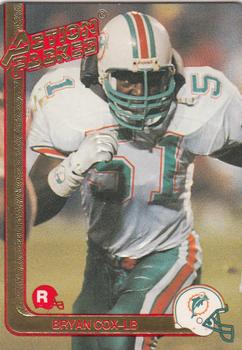 1991 Action Packed Rookie/Update #73 Bryan Cox Front