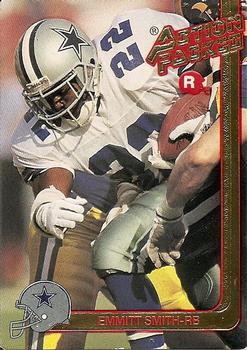 1991 Action Packed Rookie/Update #R* Emmitt Smith Front