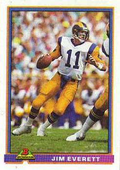 1991 Bowman #269 Jim Everett Front