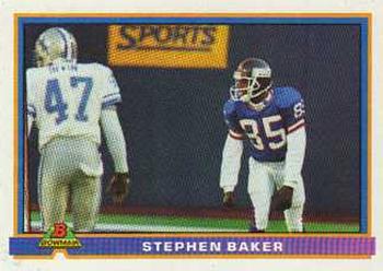 1991 Bowman #374 Stephen Baker Front