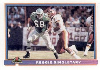 1991 Bowman #402 Reggie Singletary Front