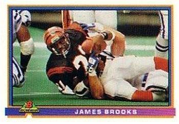 1991 Bowman #82 James Brooks Front