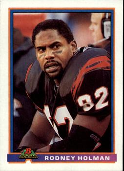 1991 Bowman #81 Rodney Holman Front