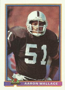 1991 Bowman #246 Aaron Wallace Front