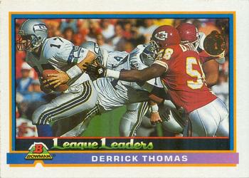 1991 Bowman #275 Derrick Thomas Front