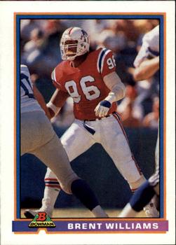 1991 Bowman #324 Brent Williams Front