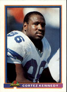 1991 Bowman #503 Cortez Kennedy Front