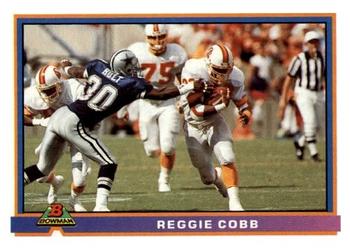1991 Bowman #515 Reggie Cobb Front